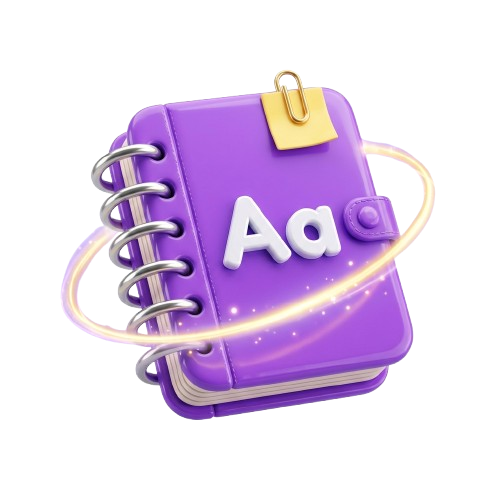3D Notes Binder